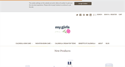 Desktop Screenshot of mygirlscream.com